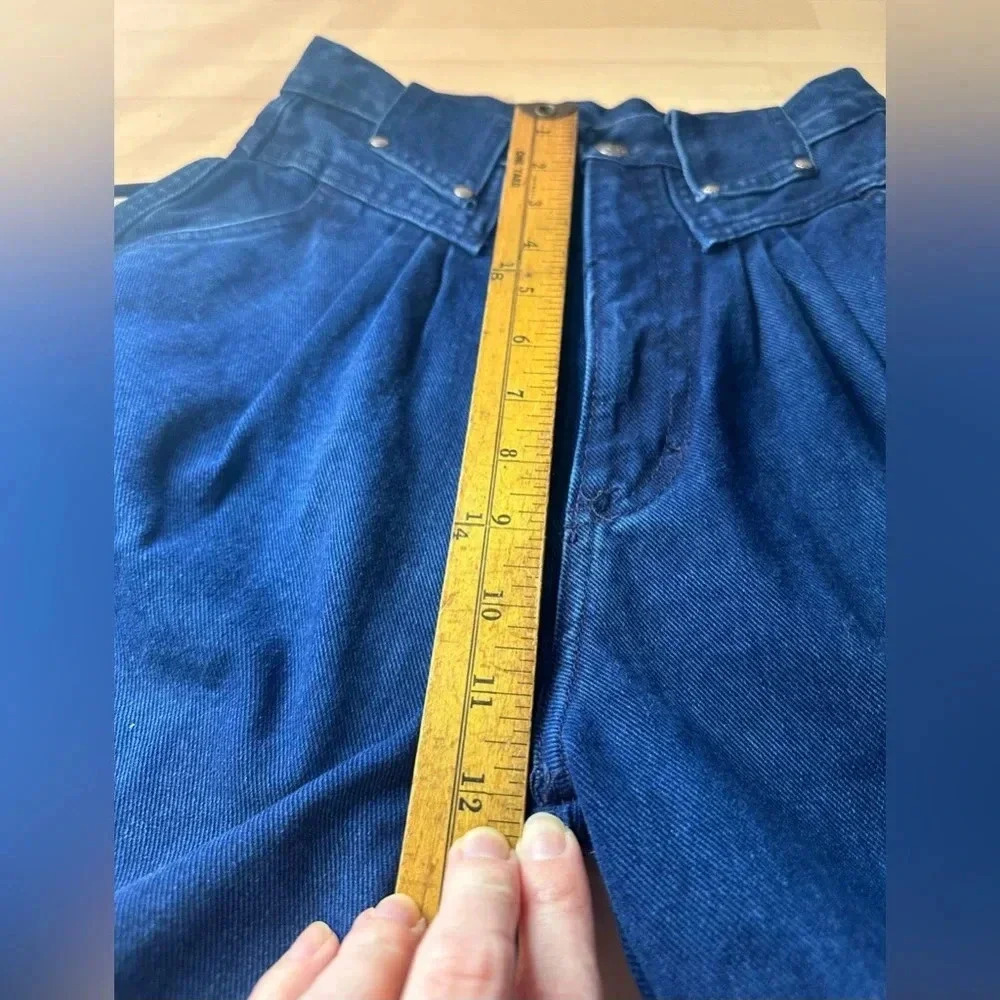 Vintage Dark Blue Roper High Waisted Jeans. - Picture 12 of 12